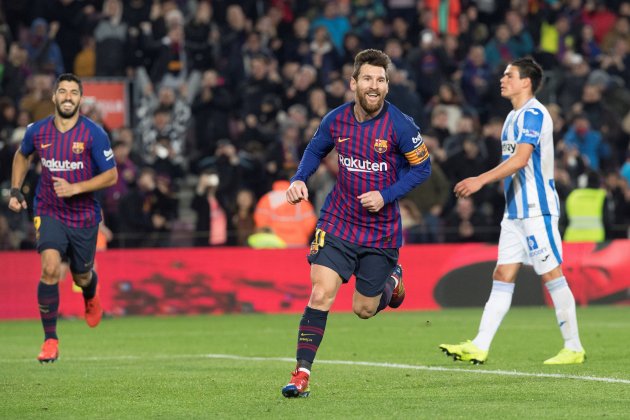 Leo Messi Barça Leganés EFE