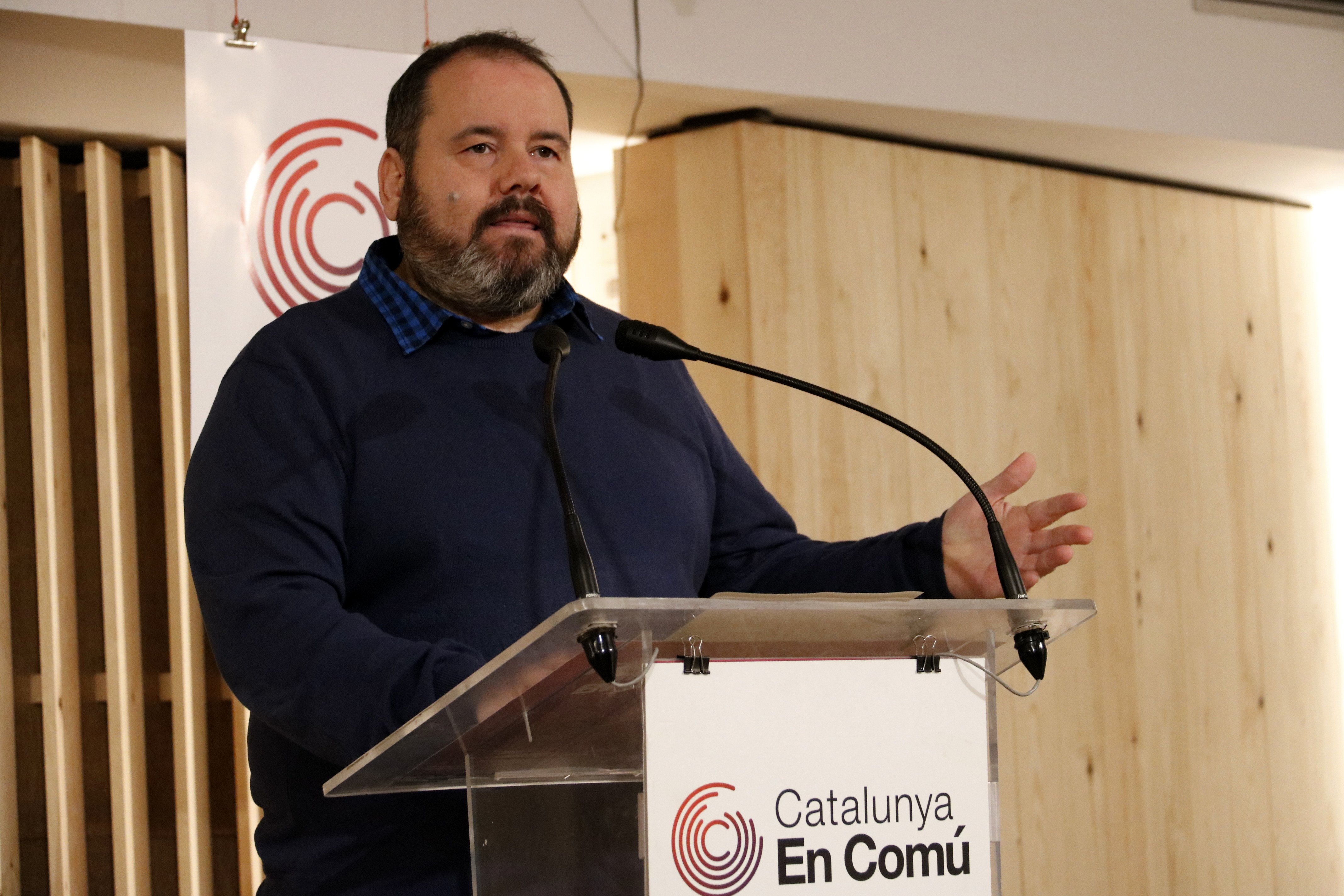 Els comuns acusen Torra de "deixadesa de funcions" davant la vaga de taxis