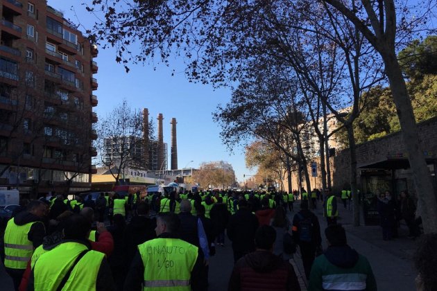 armilles grogues paral·lel el nacional anton rosa