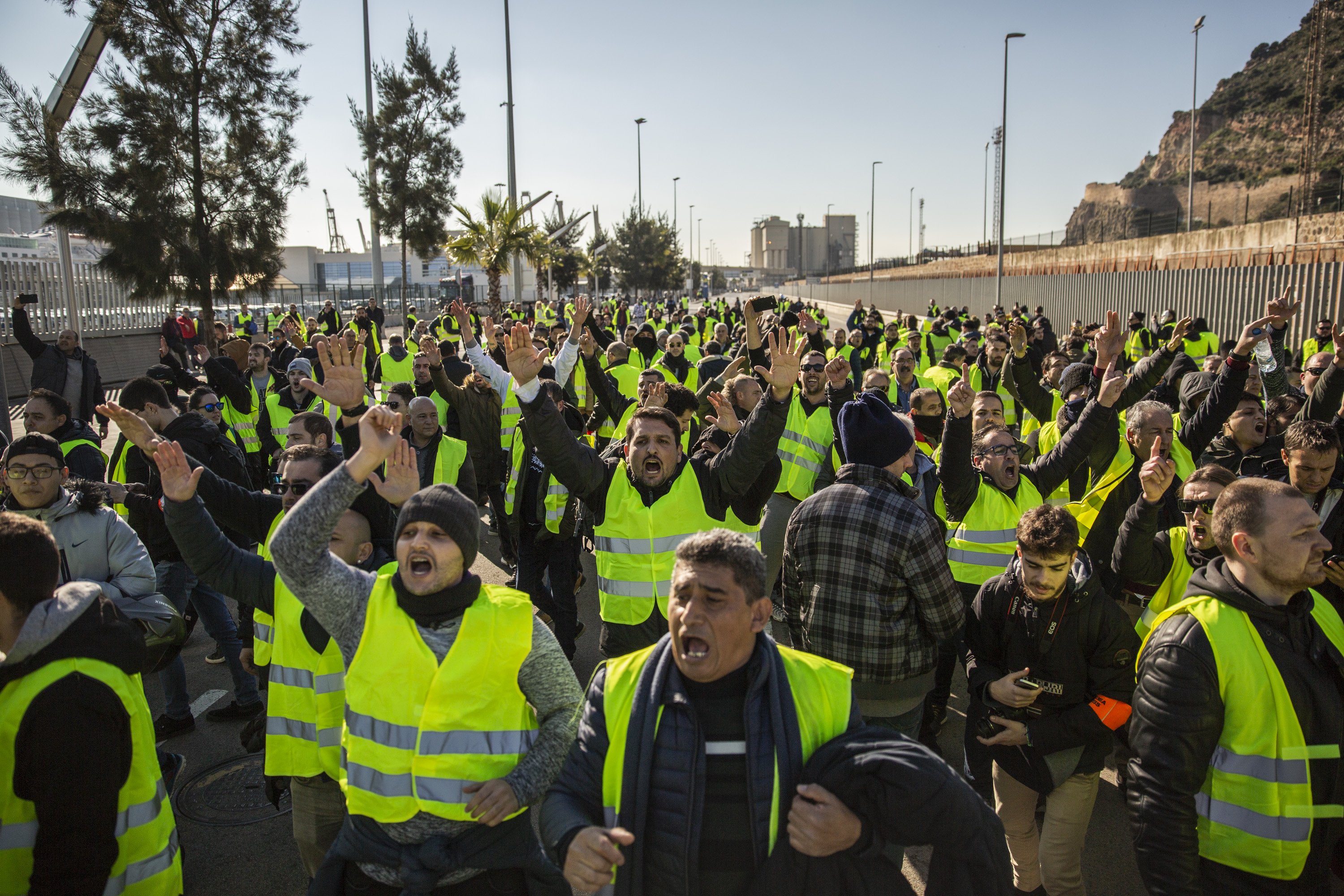 El lobby europeu del taxi, "preocupat" per la violència d'alguns taxistes