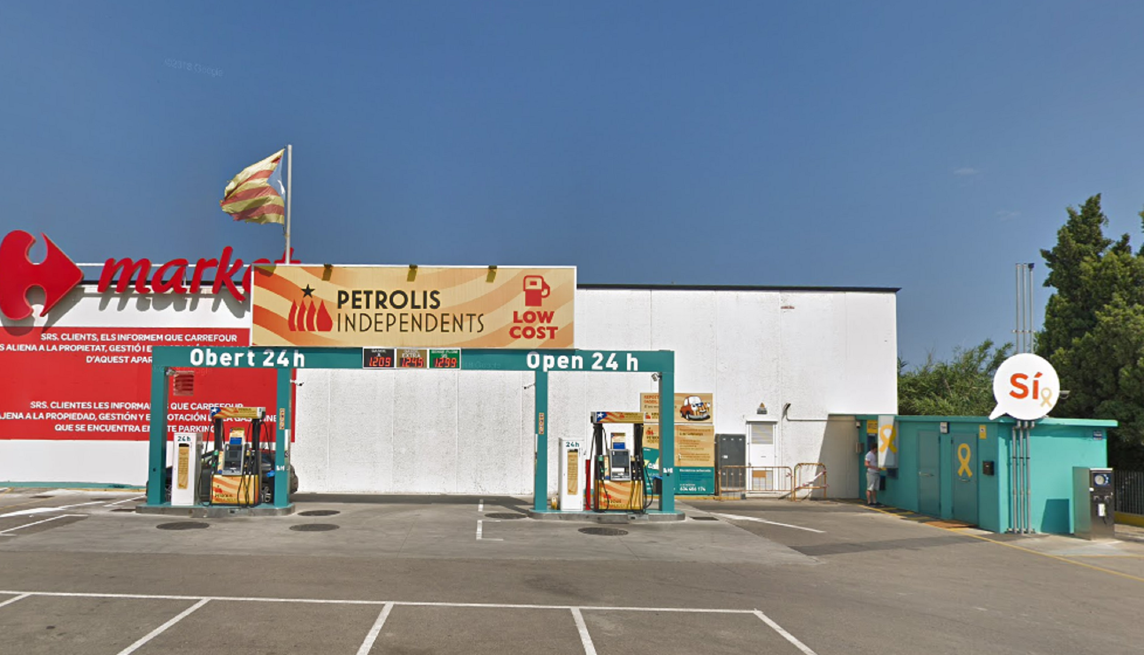 Nou boicot a una benzinera independentista