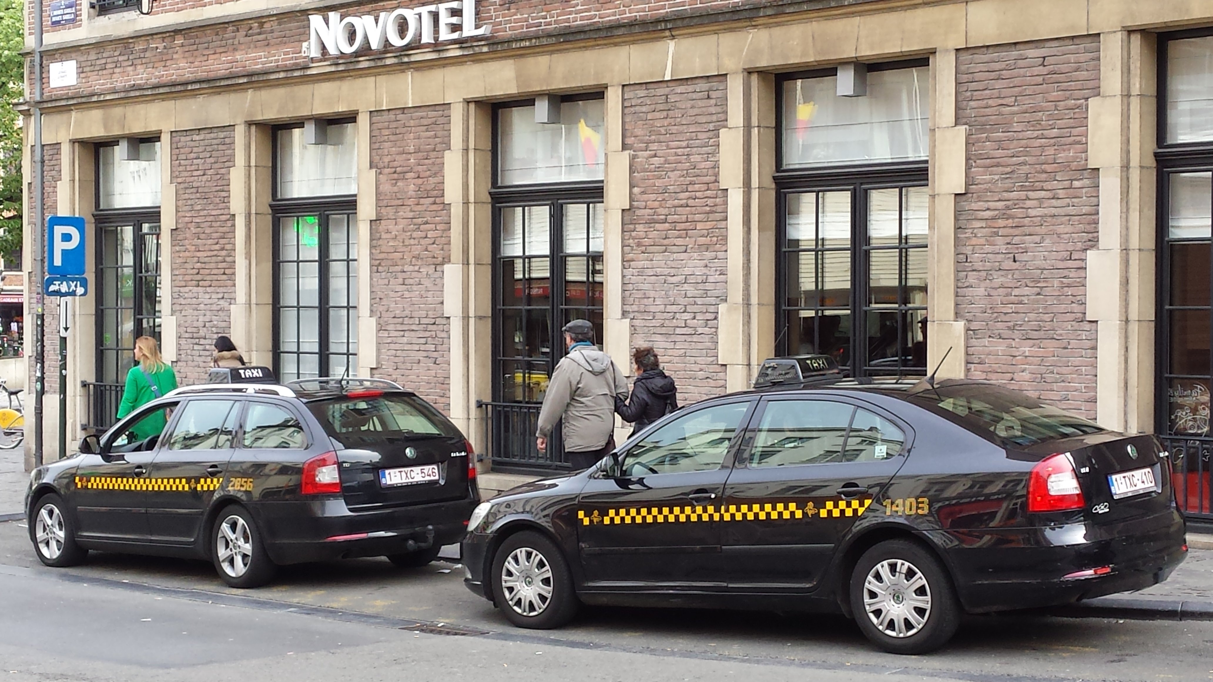 Taxi Brusel·les Wikimedia