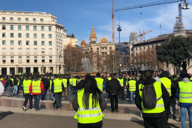 taxistas plaza catalunya marta lasalas