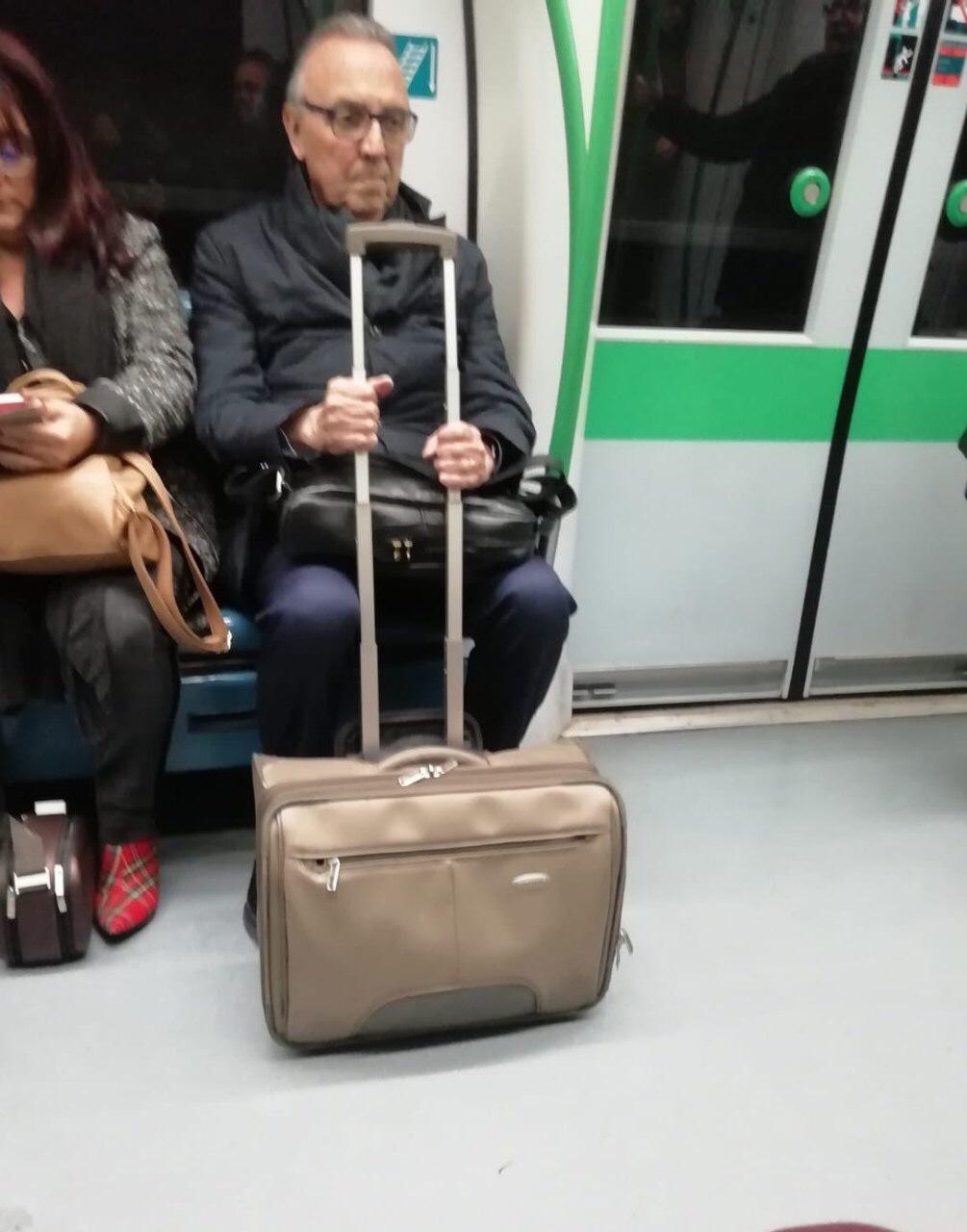 Gaspart sobrevive a su primer viaje en metro