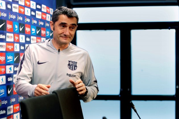 Ernesto Valverde Barça EFE