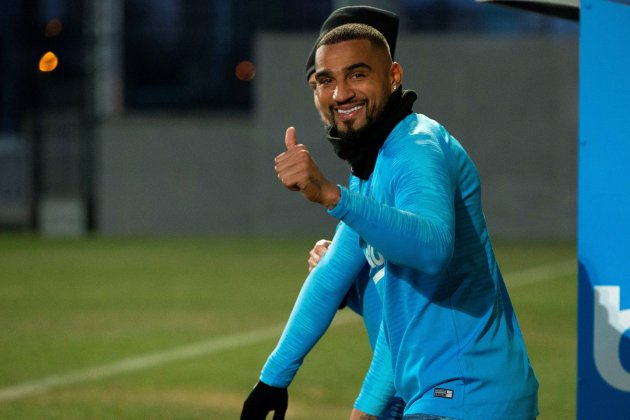 Boateng entrenamiento Barça EFE