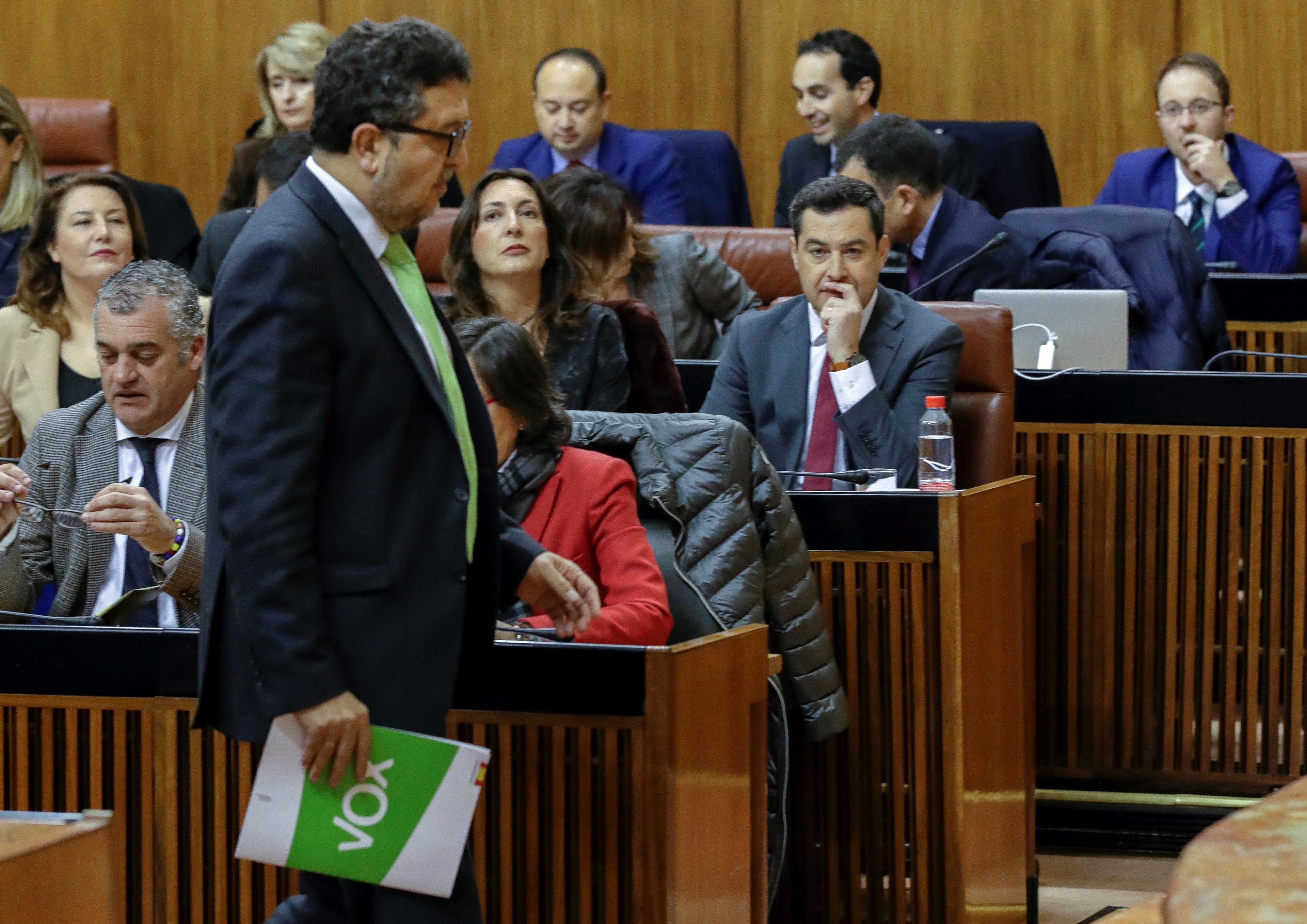 Vox presidirá la comisión sobre memoria histórica del Parlamento andaluz