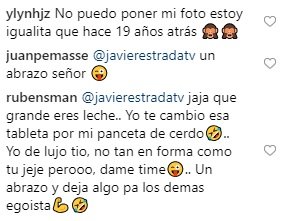 javier estrada comentaris instagram