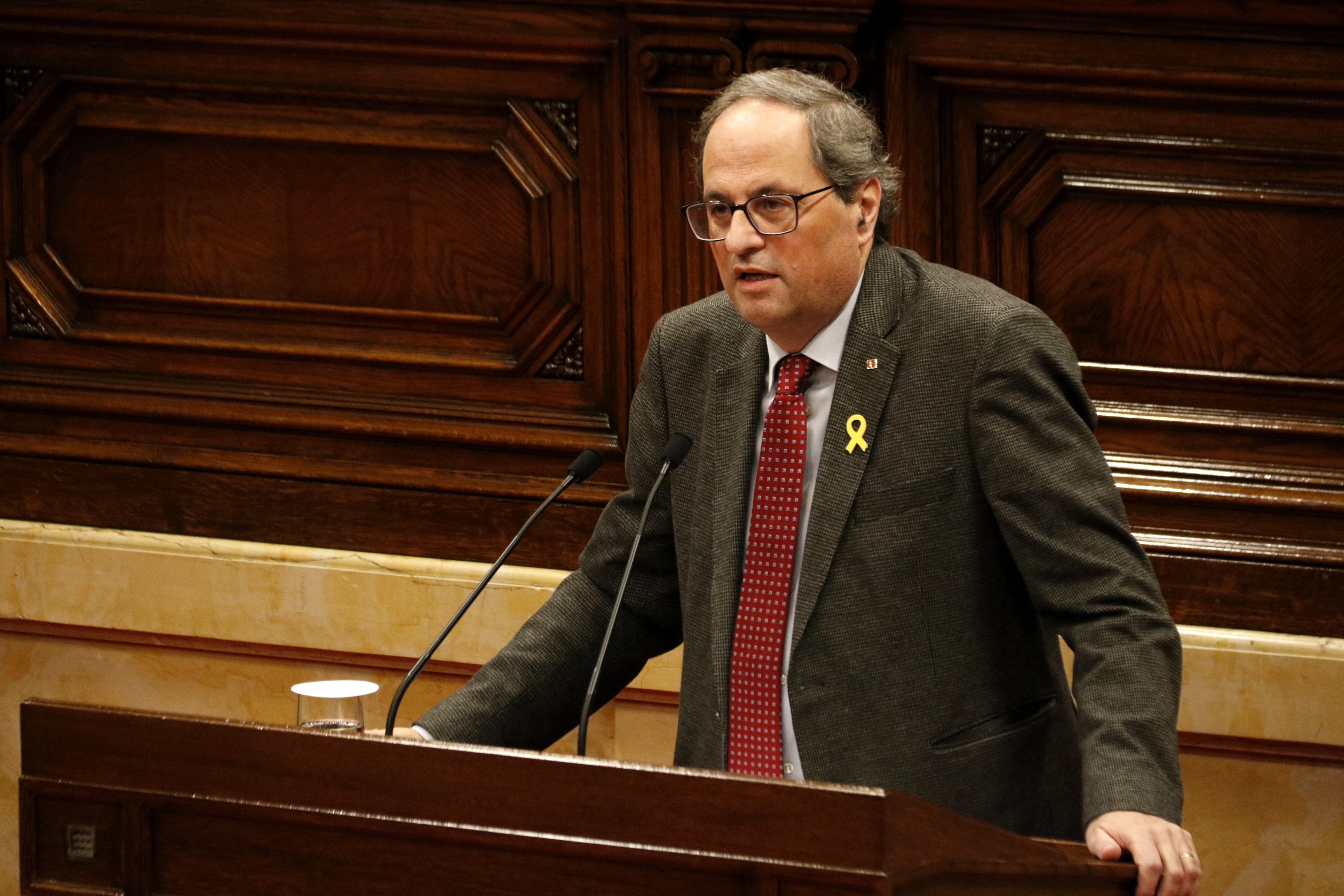 Torra: "Sense el dèficit fiscal podríem doblar la despesa social"