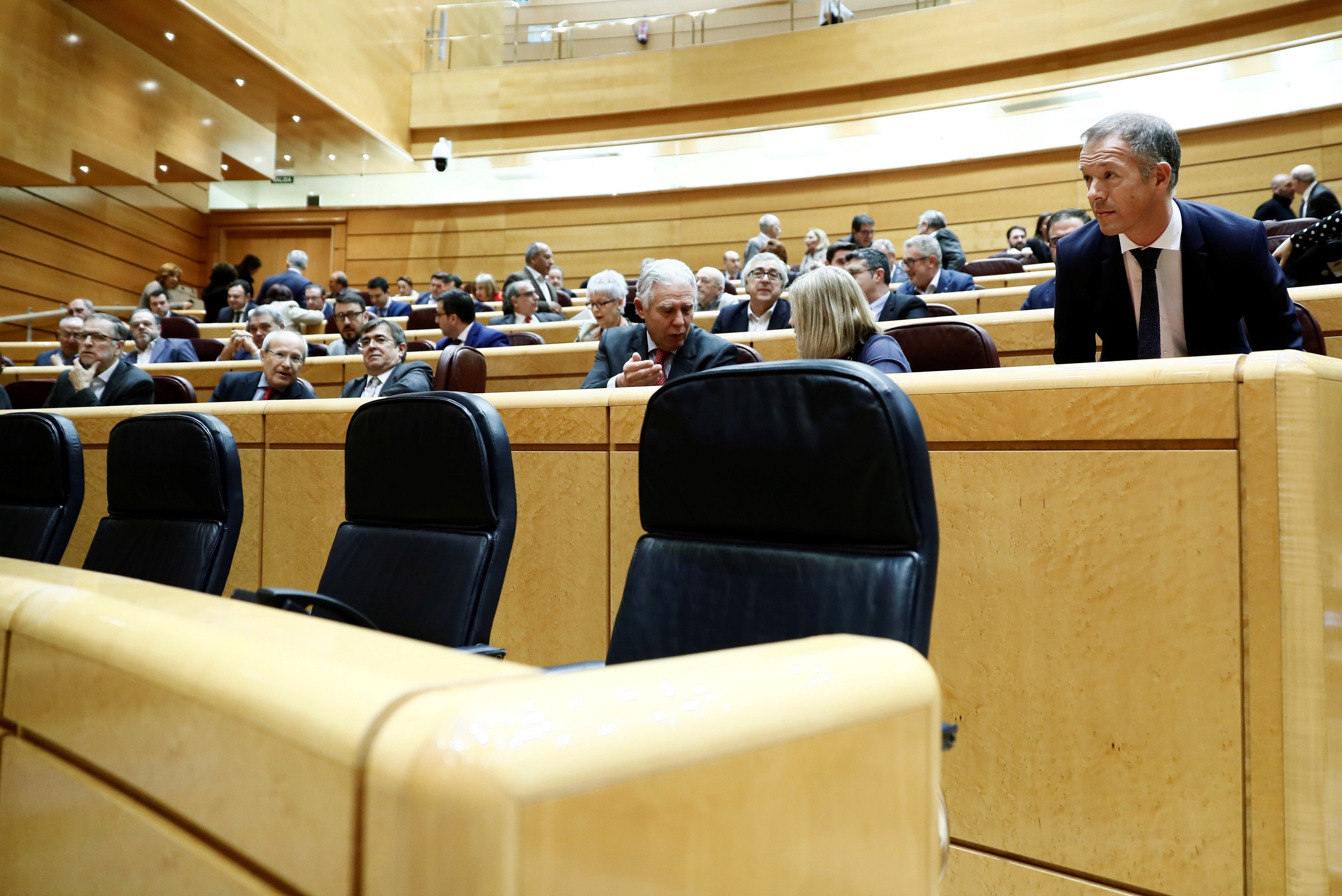 El show del PP en el Senado: lluvia de reproches por el "pleno fantasma" sobre Catalunya