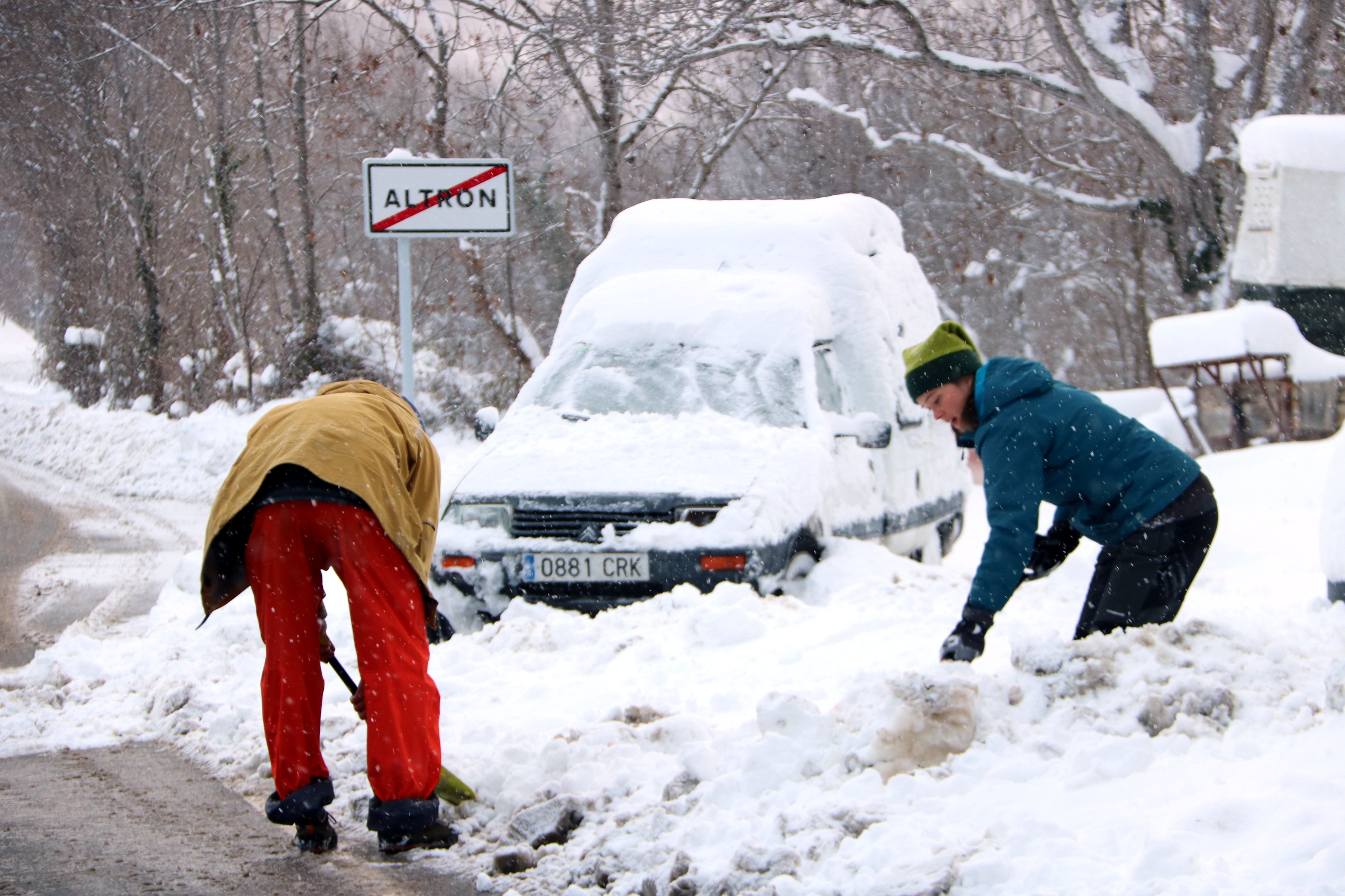 La nevada deja grosores de hasta 80 cm en el Pirineu