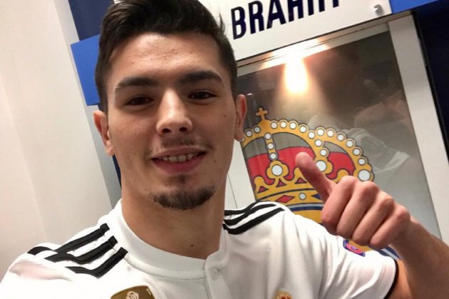 brahim diaz selfie presentacio @realmadrid