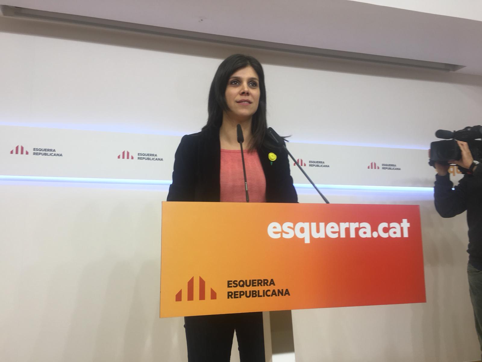 Vilalta (ERC) assegura que els presos polítics "tornaran plens de dignitat"