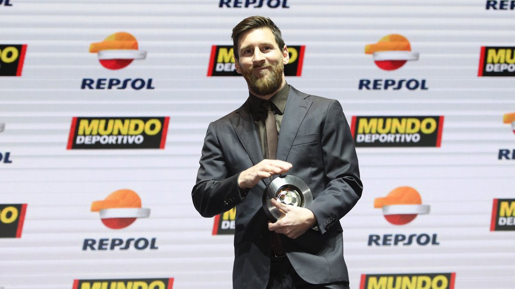 Messi, MVP de la Lliga, ja pensa en la remuntada de Copa