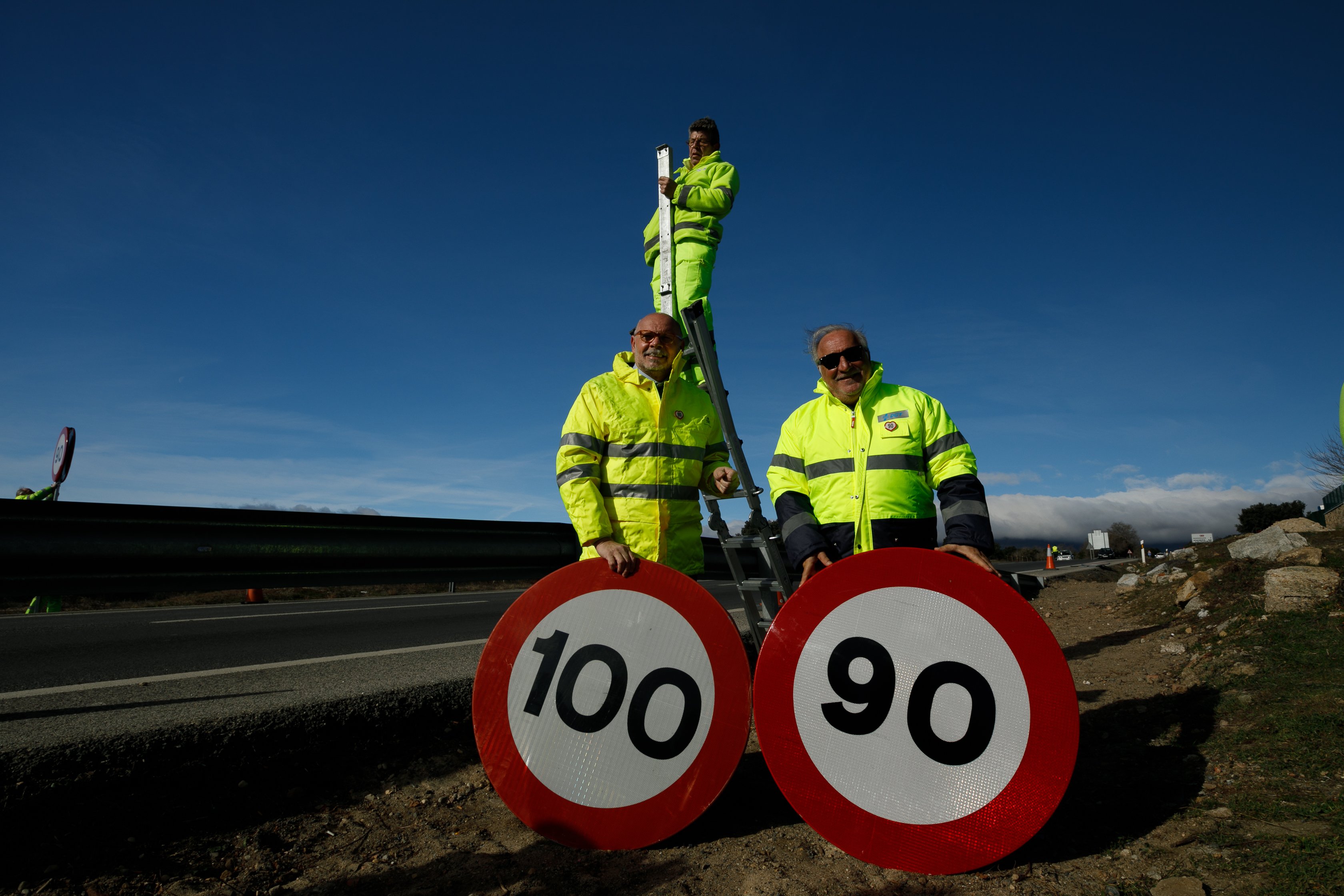 Entra en vigor el límite de 90 km/h en carreteras convencionales