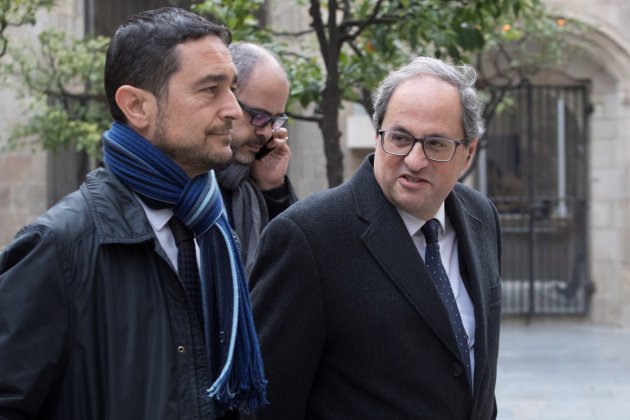 Quim Torra Damià Calvet genera 2019 Efe Quim Torra Damià Calvet genera 2019 Efe