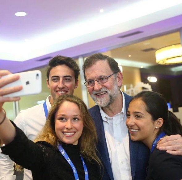 rajoy selfie