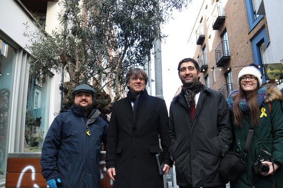 Carles Puigdemont, Jordi Puigneró Irlanda Dublin ACN