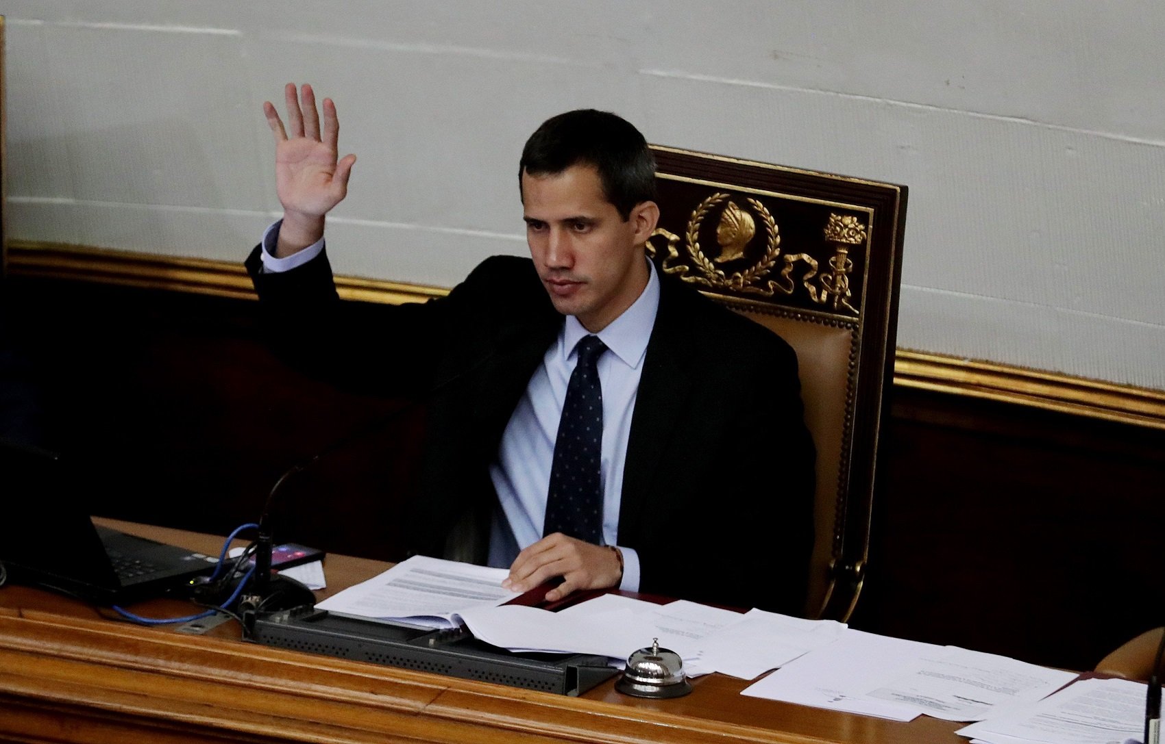 El Suprem prohibeix la sortida de Guaidó de Veneçuela