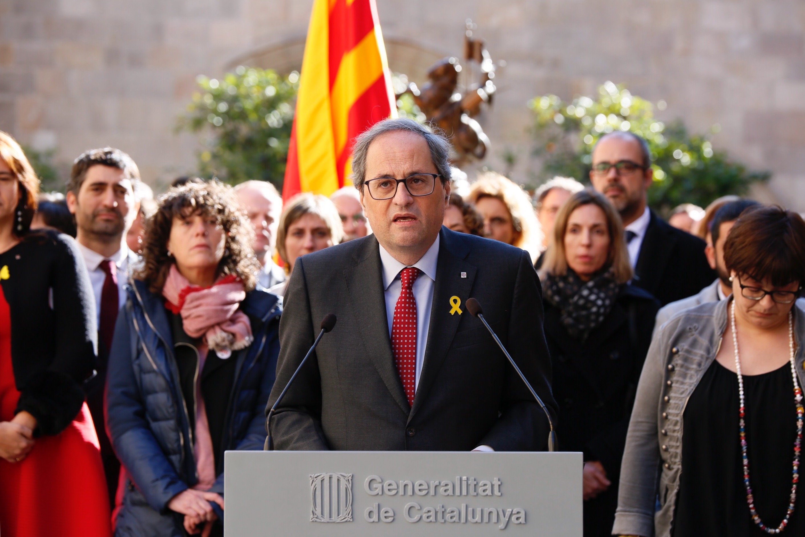 El Govern acomiadarà els presos polítics a Brians II