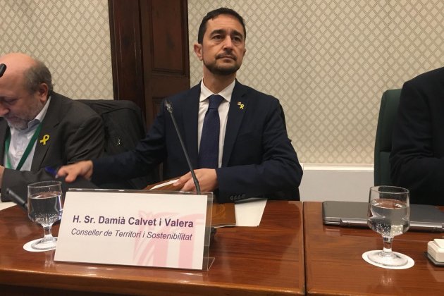 ELNACIONAL conseller Damià Calvet Parlament - Carlota Camps ELNACIONAL conseller Damià Calvet Parlament - Carlota Camps