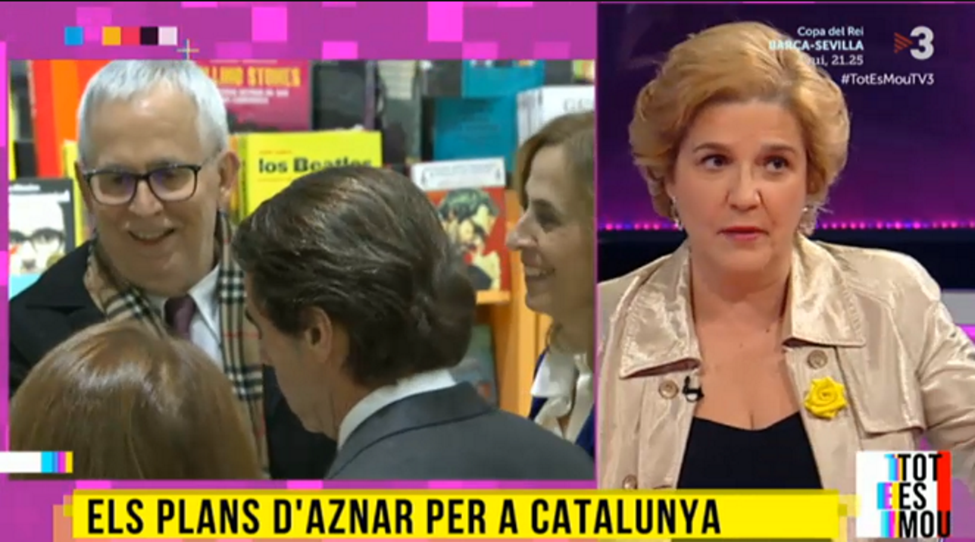 Rahola i el Puente Aéreo: "Van quedar impressionats pel to intimidatori d'Aznar"