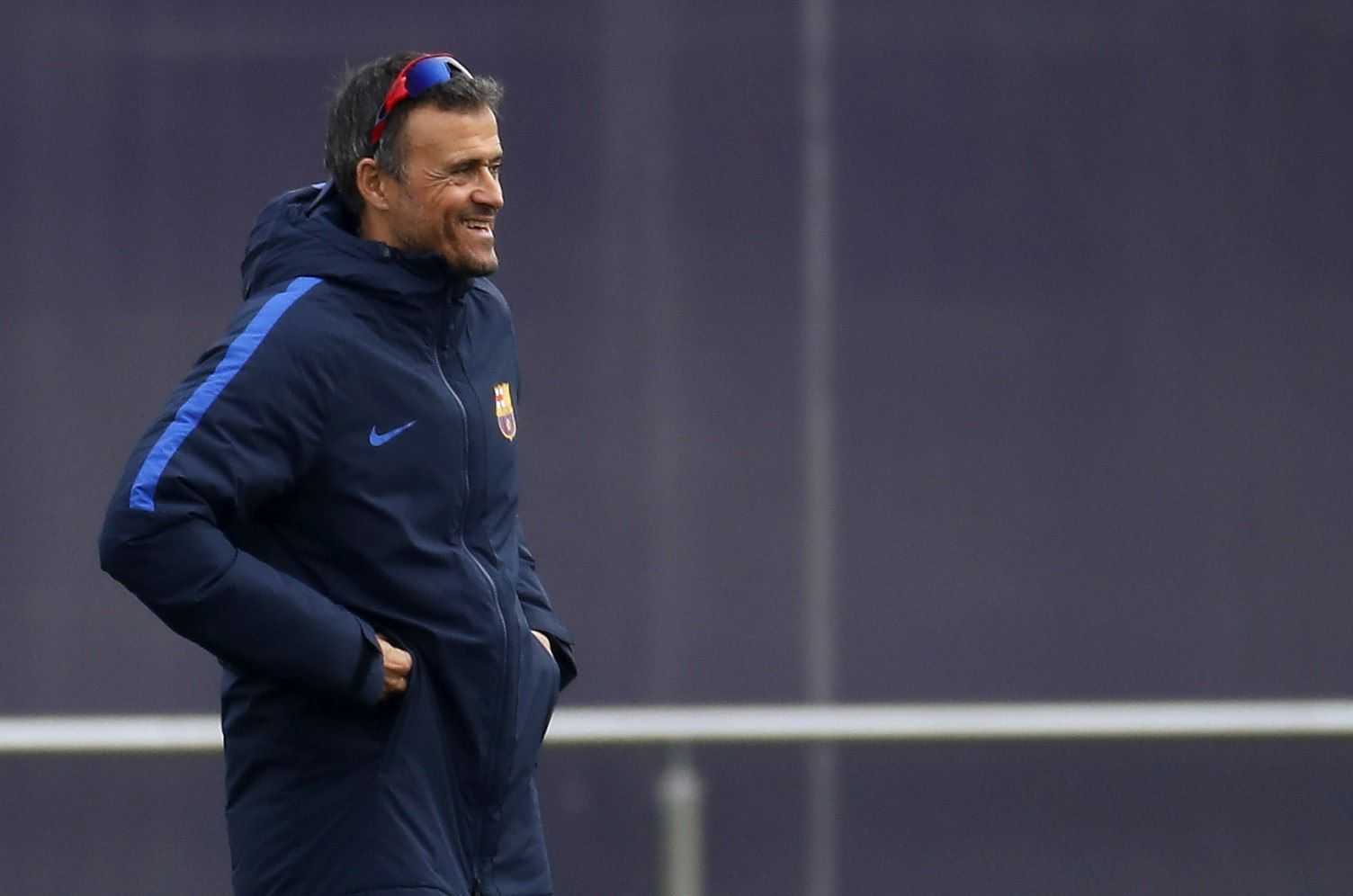 Luis Enrique: "Estaríamos encantados de que Messi acabara la carrera en el Barça"