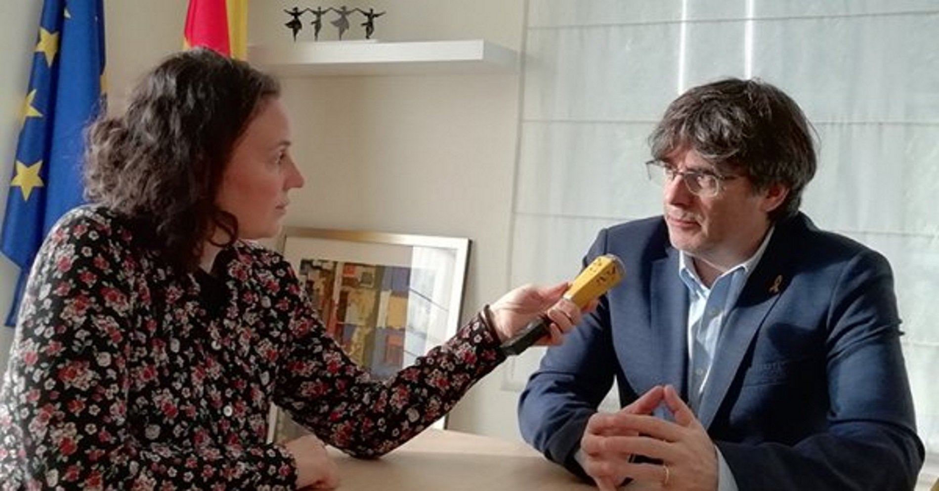 Puigdemont se ofrece para ir a una lista unitaria europea "en la posición que se quiera"