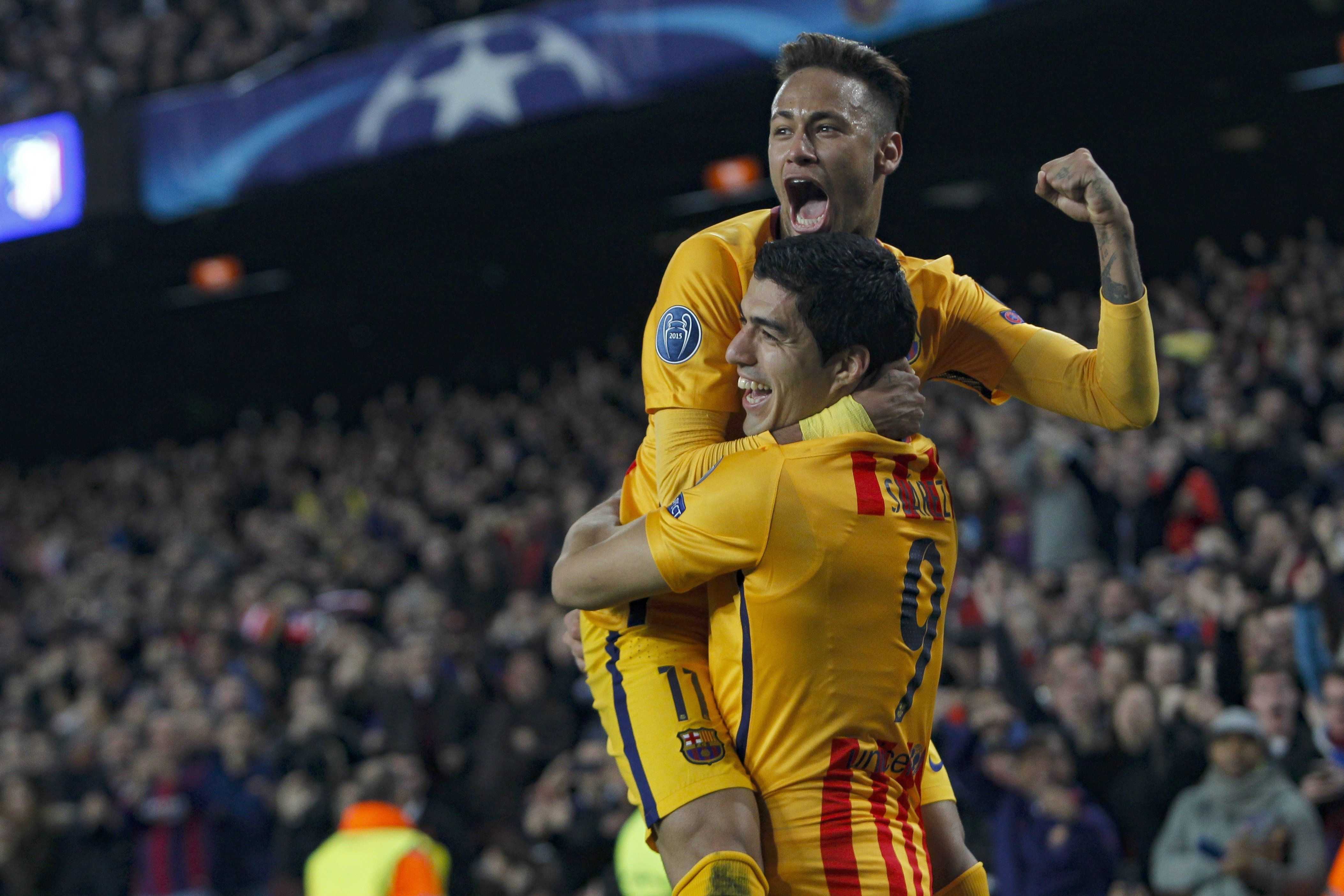 luis suarez neymar