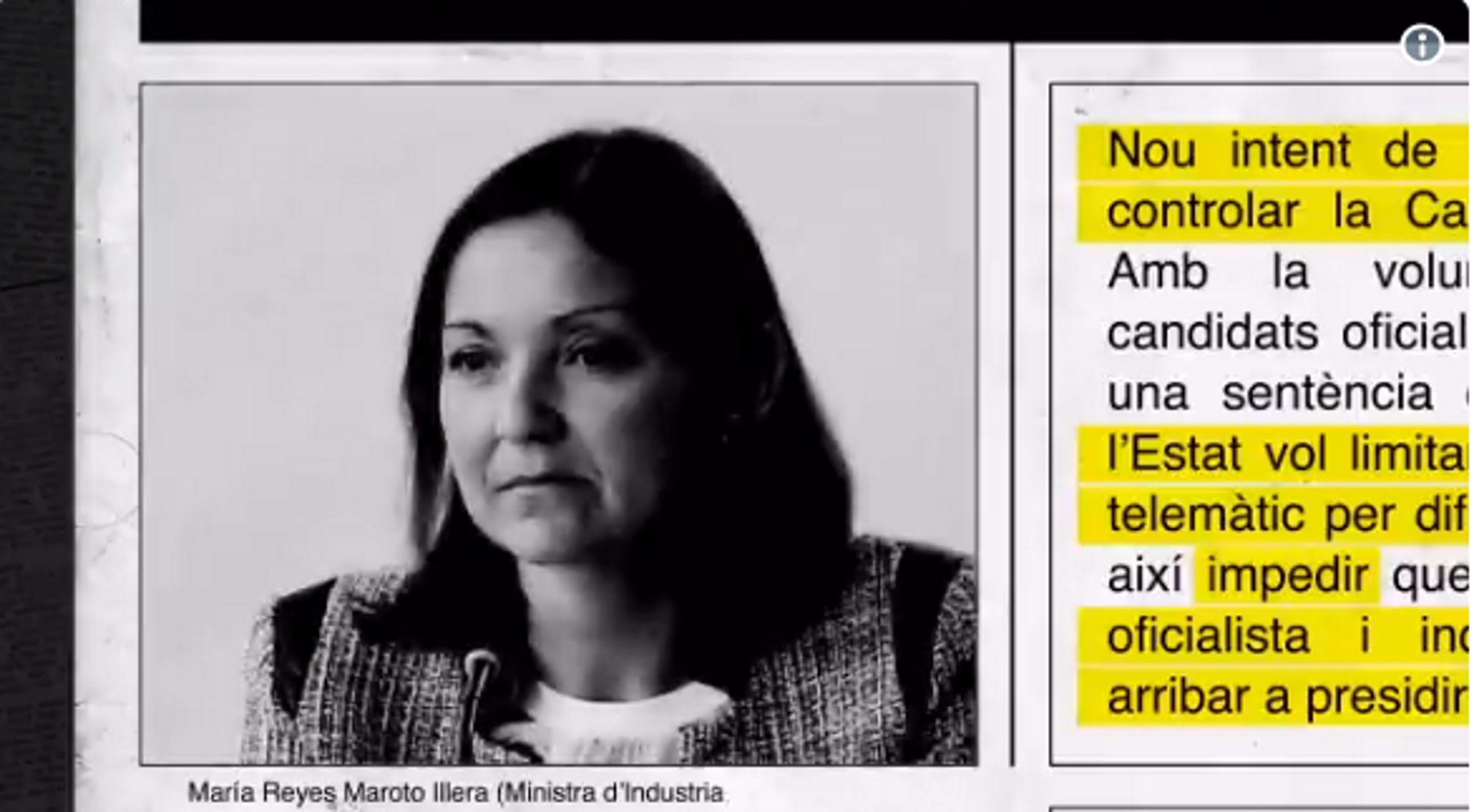 VÍDEO: L'intent de l'Estat de controlar les cambres de comerç, segons l'ANC
