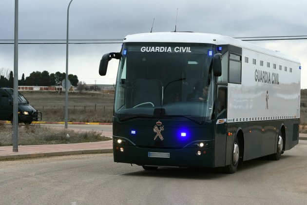 Autobus trasllat presos Alcalá-Meco Autobus trasllat presos Alcalá-Meco