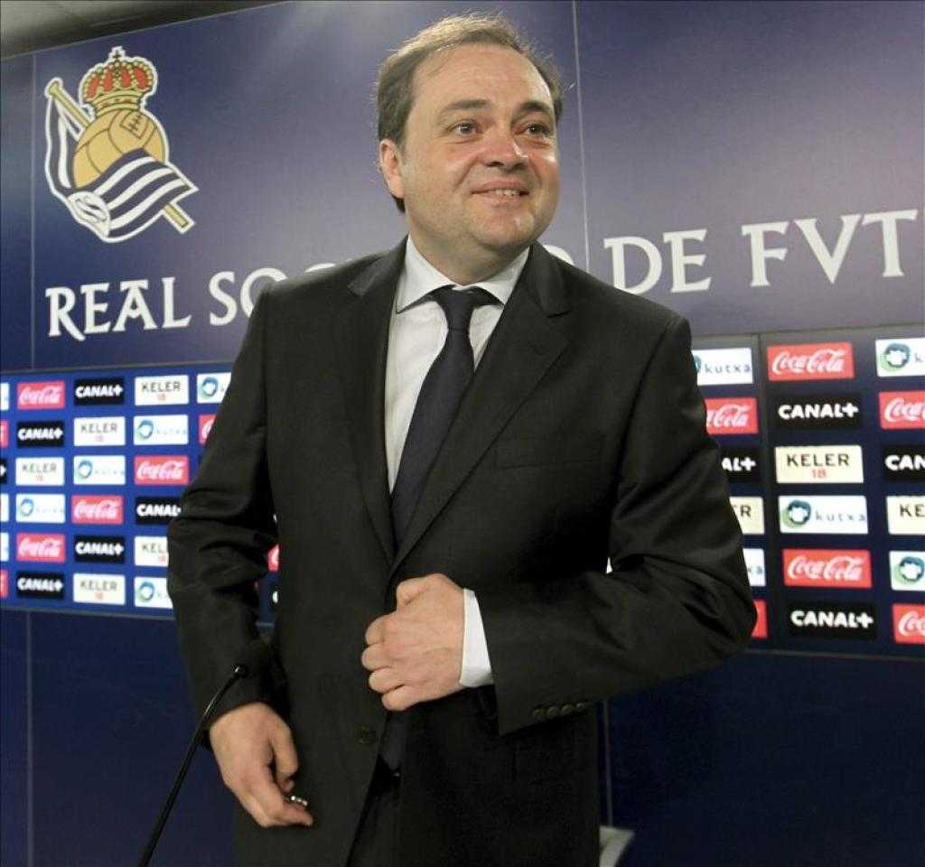 148 millones, la Real Sociedad planta cara a Barça y Real Madrid, Jokin Aperribay, la estrella