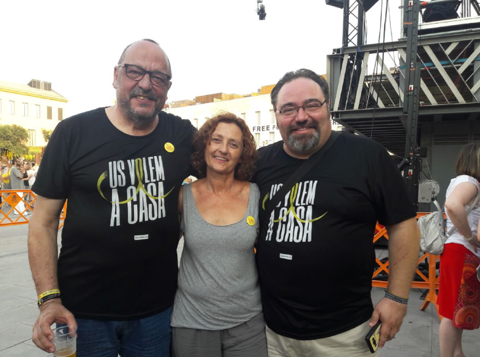 L'advertiment d'un testimoni del judici al procés després de rebre la citació