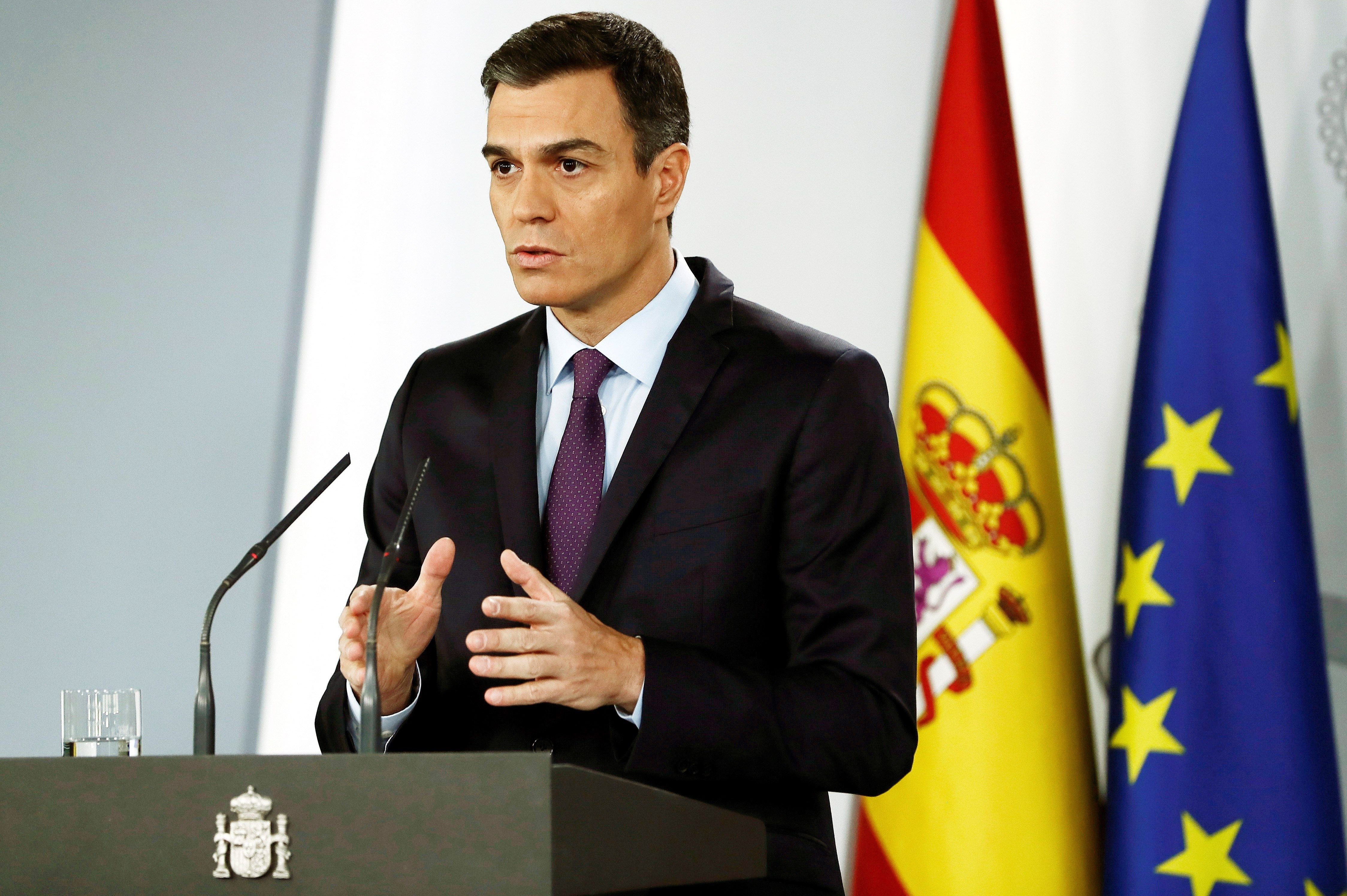 Sánchez, a dos días de la manifestación en Madrid: "No aceptaremos nunca un referéndum"