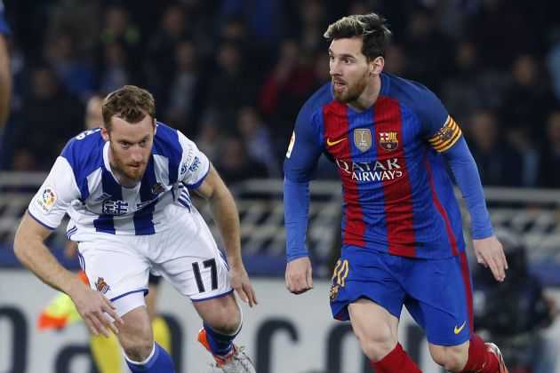 Leo Messi Reial Societat Barça Efe