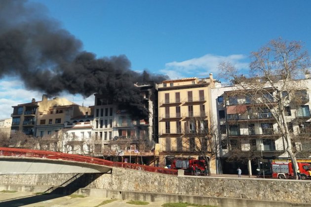 Edifici obres incendi Girona - ACN