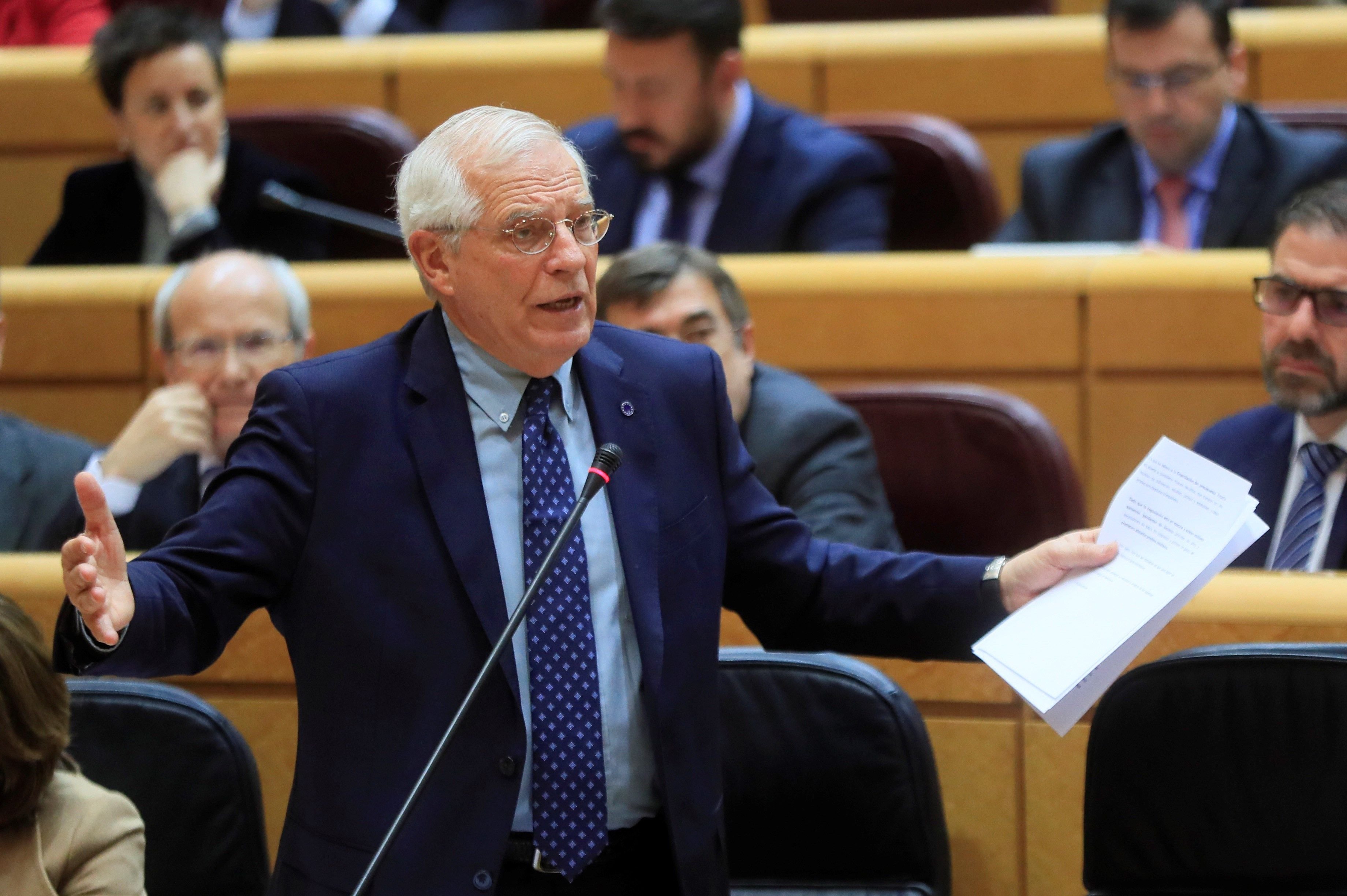 Borrell no deberá dar explicaciones en el Congreso por el espionaje a las delegaciones