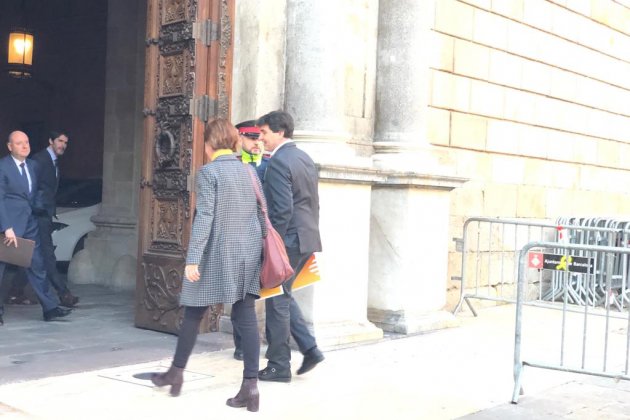 Sergi Sabrià Anna Caula ERC Palau Generalitat - Marta Lasalas