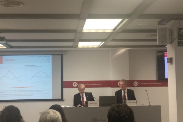 La Cambra de Barcelona presenta l'informe de conjuntura economica el nacional carlota serra La Cambra de Barcelona presenta l'informe de conjuntura economica el nacional carlota serra