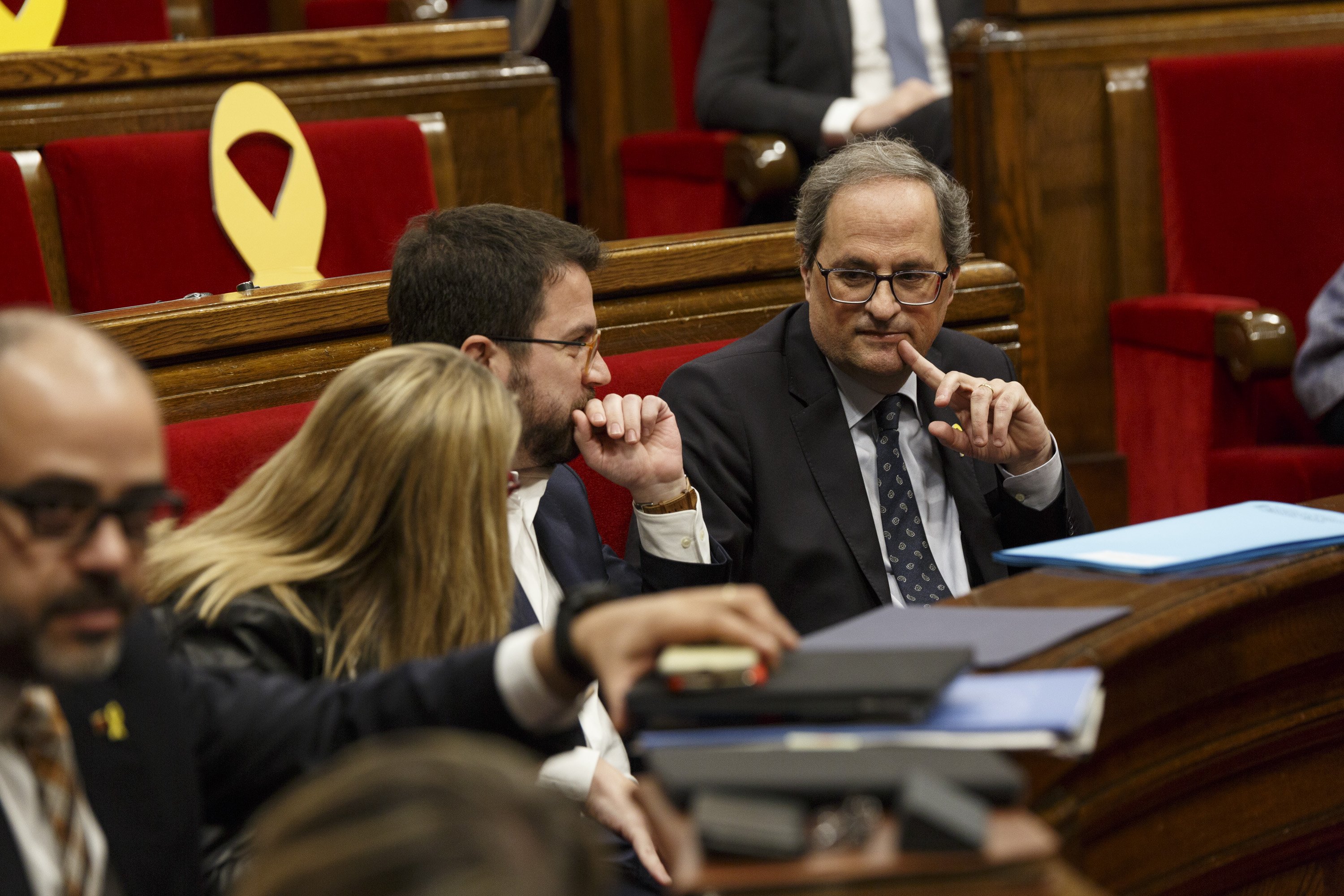 Aragonès s'obre a modificar impostos per aconseguir el suport dels comuns