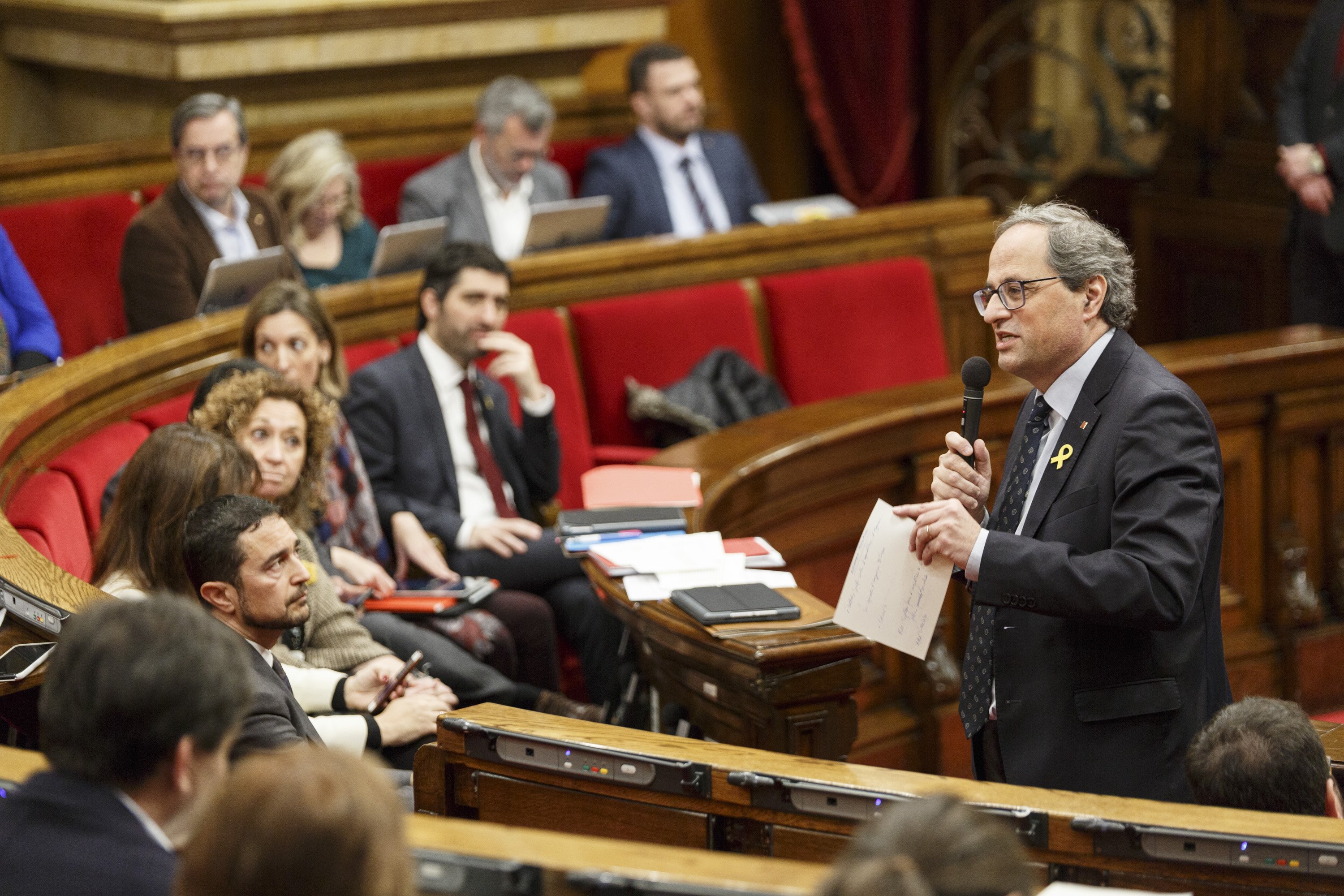 Torra abordarà els pressupostos en una compareixença al ple la setmana que ve