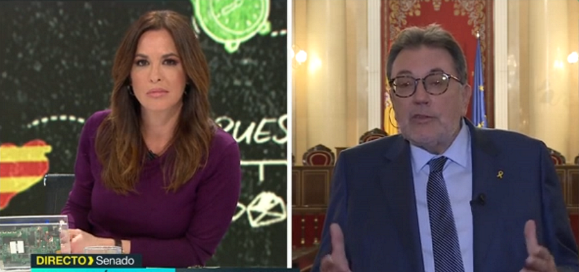 Cleries afirma que el procés és un contenciós internacional i La Sexta s'irrita