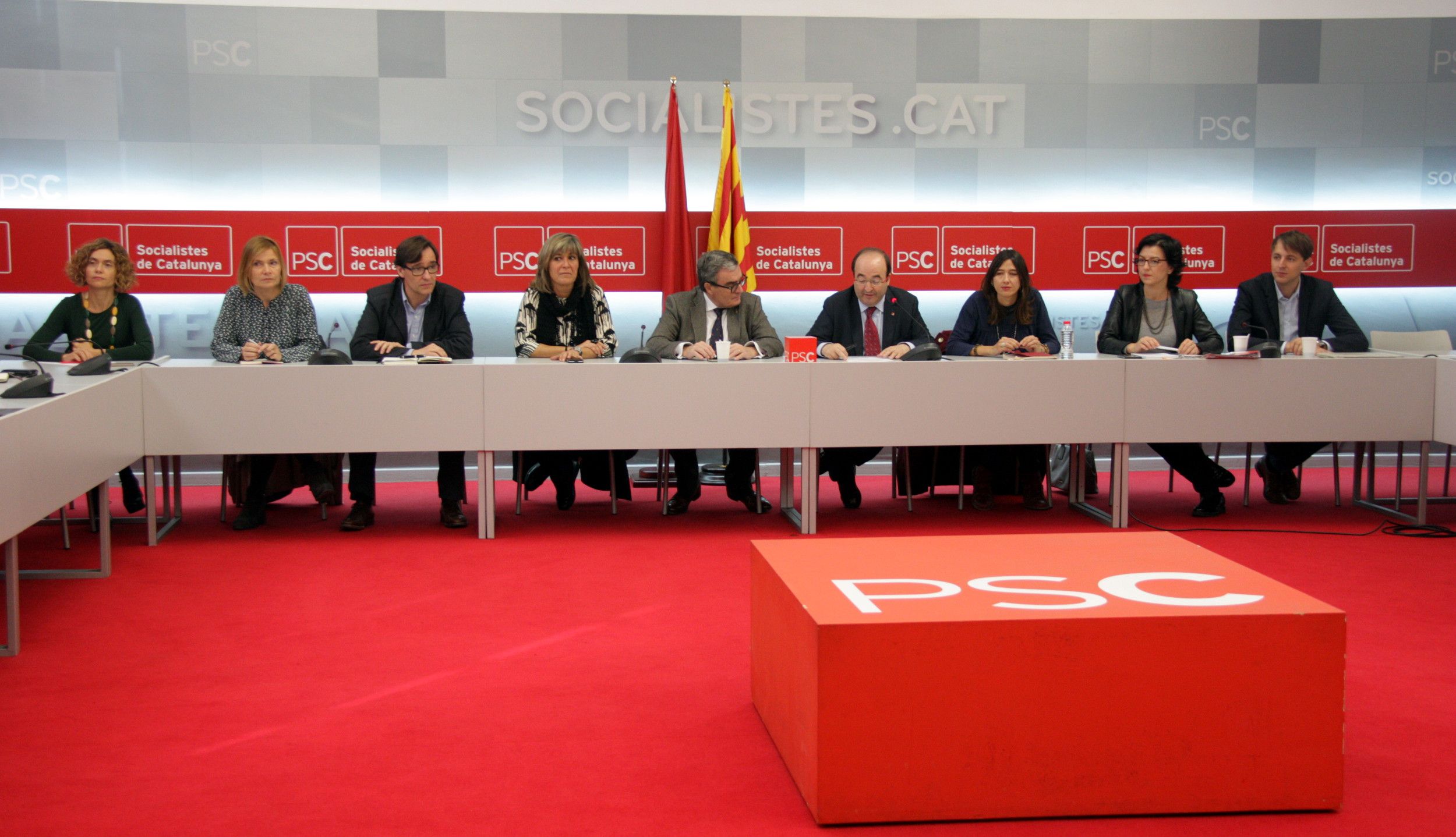 La gestora del PSOE y el PSC se reunirán el viernes en Madrid