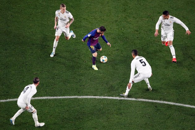Leo Messi Barca Madrid EFE