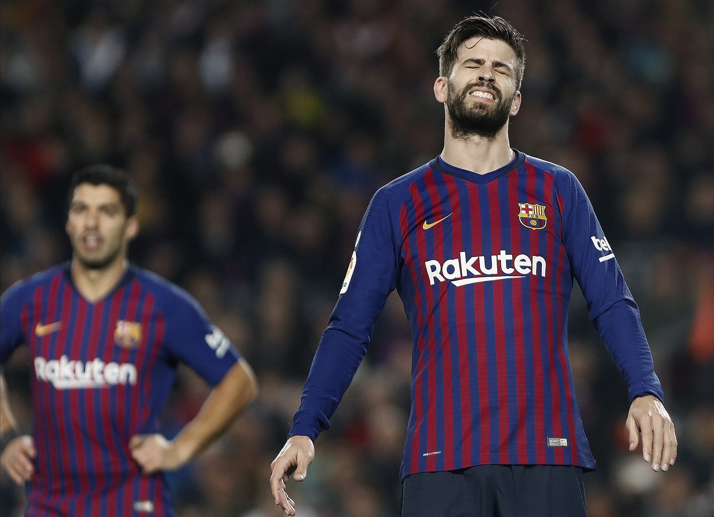 Piqué: "El nostre ADN no ens permet llençar competicions"