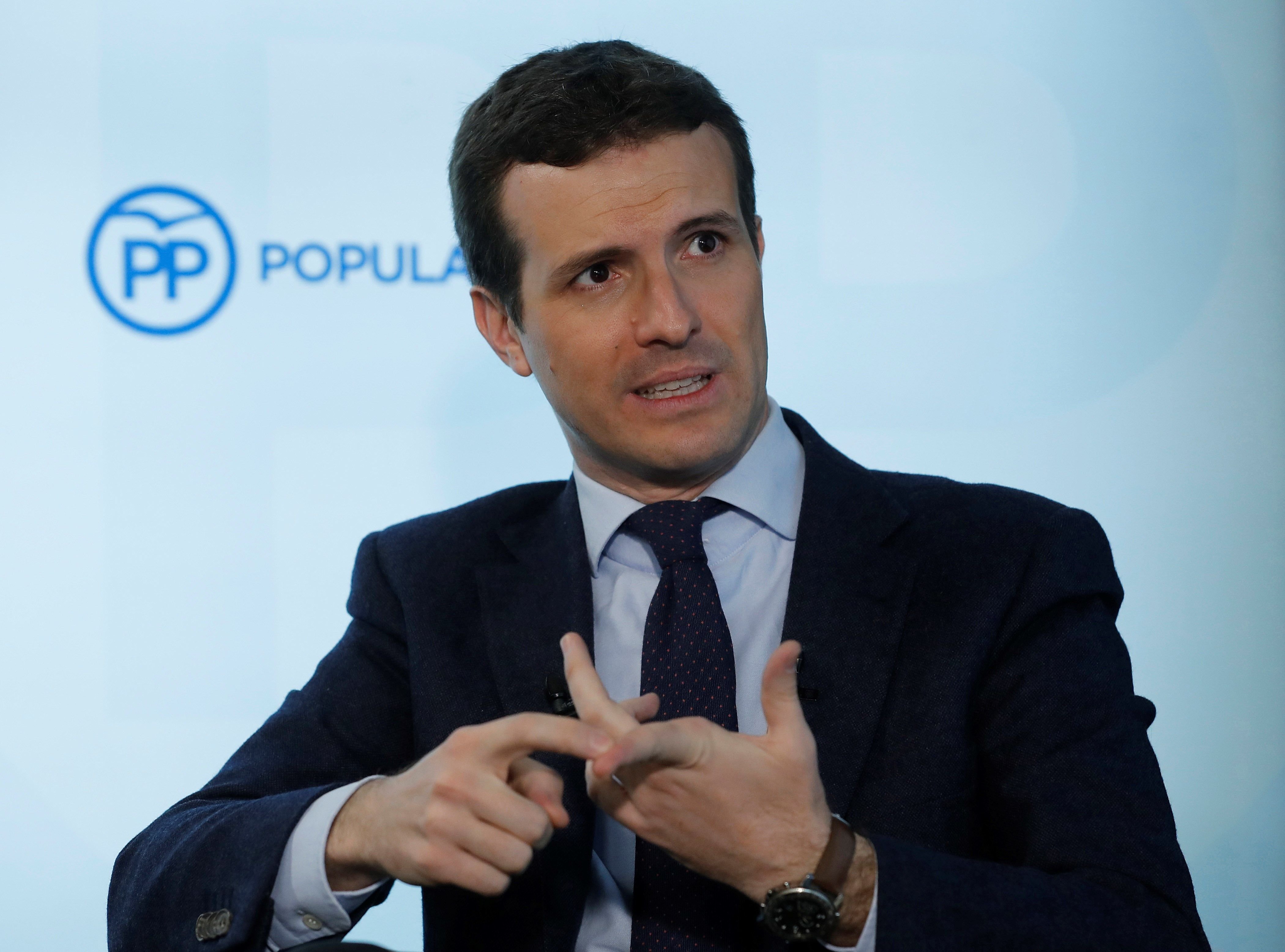 Casado: "La agenda de Catalunya es la agenda de ETA"