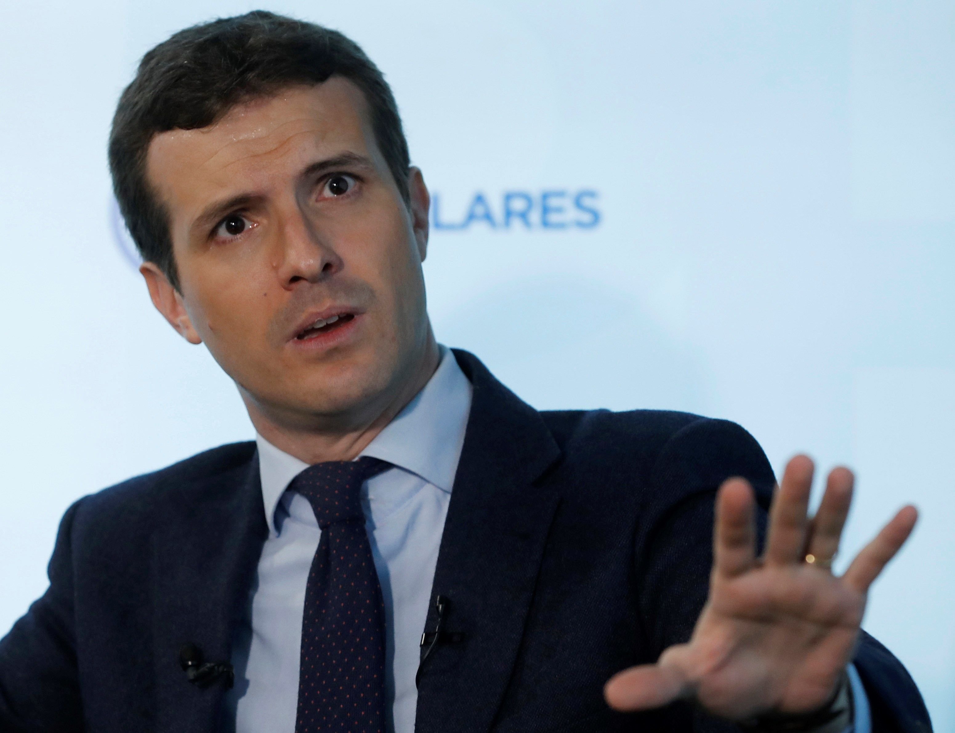 Casado justifica un nou 155 perquè a Catalunya “hi ha kale borroka”