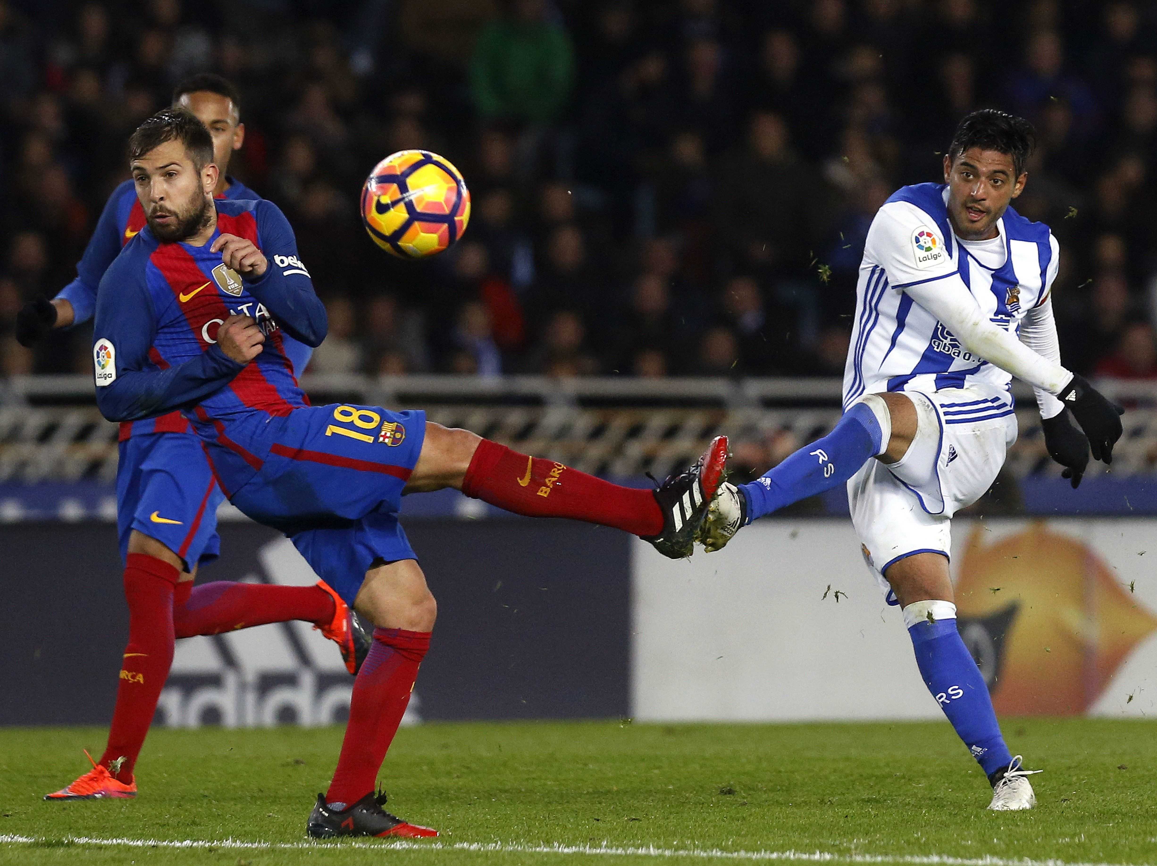 Jordi Alba és dubte per al Clàssic