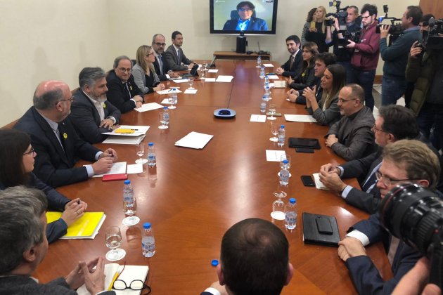 ELNACIONAL reunio jxcat pdecat marina fernandez