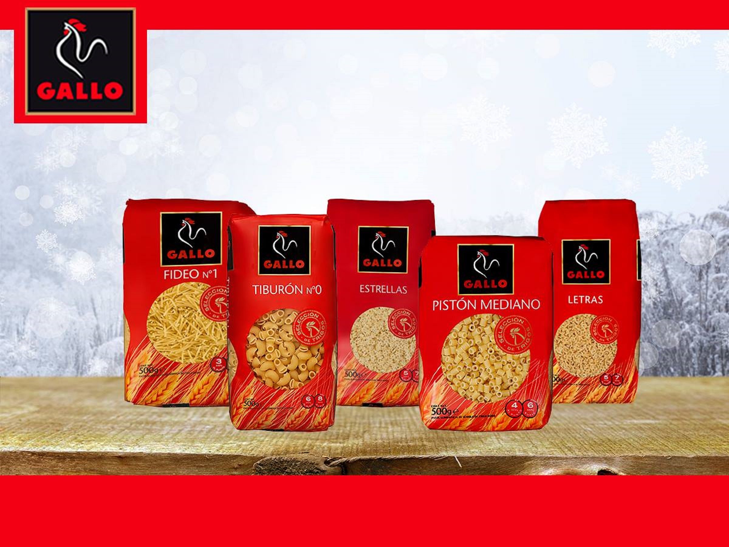 La família Espona posa a la venda Pastas Gallo La família Espona posa a la venda Pastas Gallo